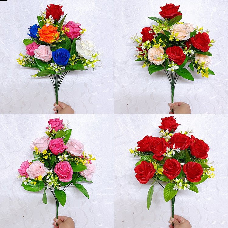 仿真花假花餐桌装饰品摆设图片