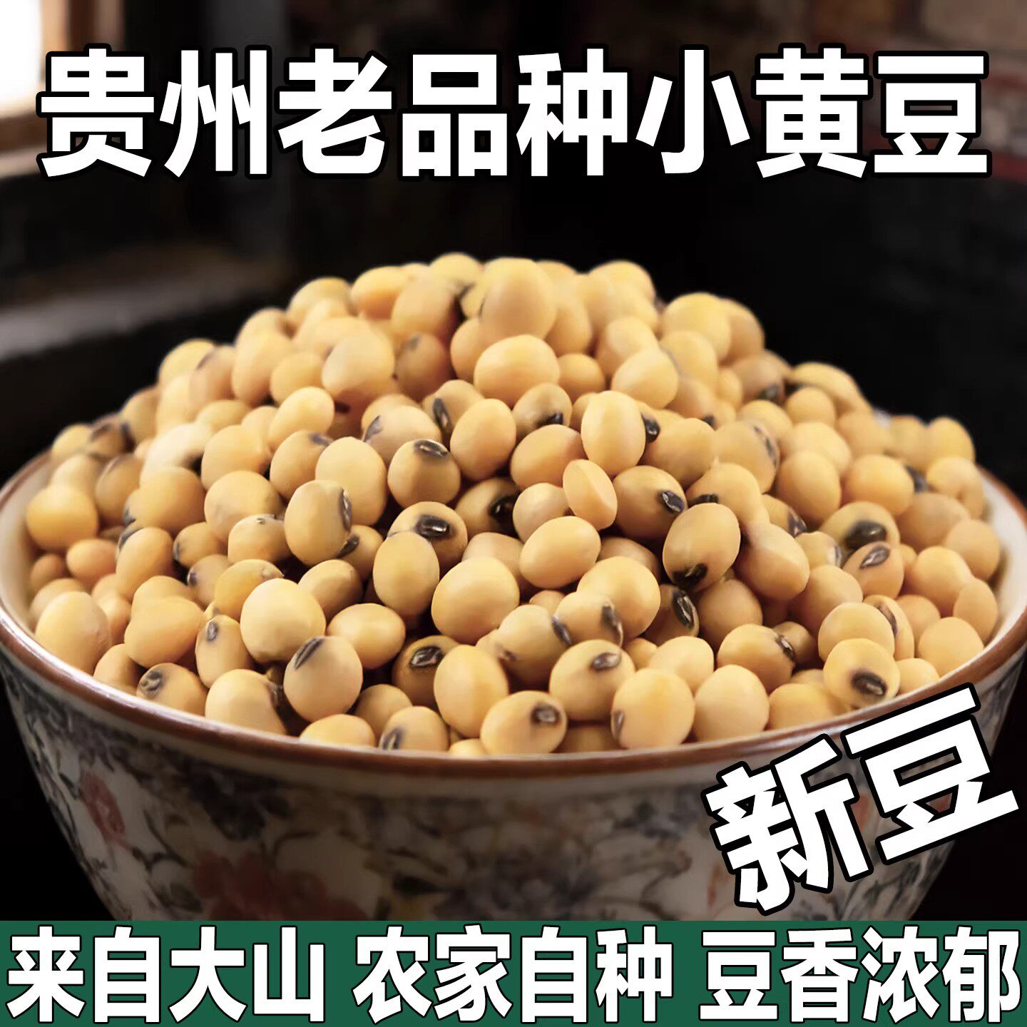 贵州毕节老品种黄豆热销