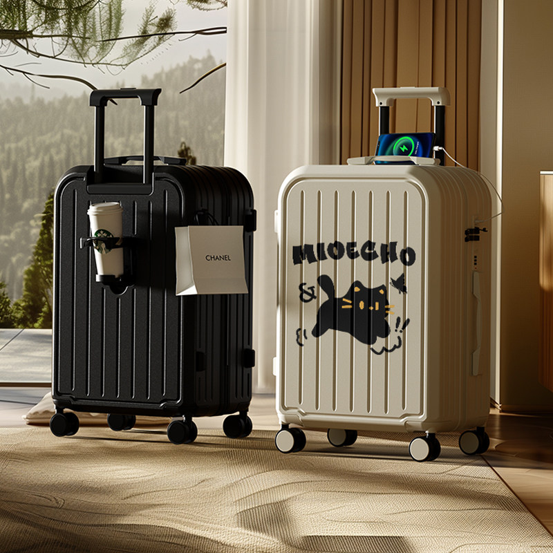 时尚多功能行李箱女20寸登机箱新款旅行箱大容量拉杆密码箱秋冬季,箱包皮具/热销女包/男包,旅行箱,淘宝优惠券,粉丝福利购,淘宝优惠卷