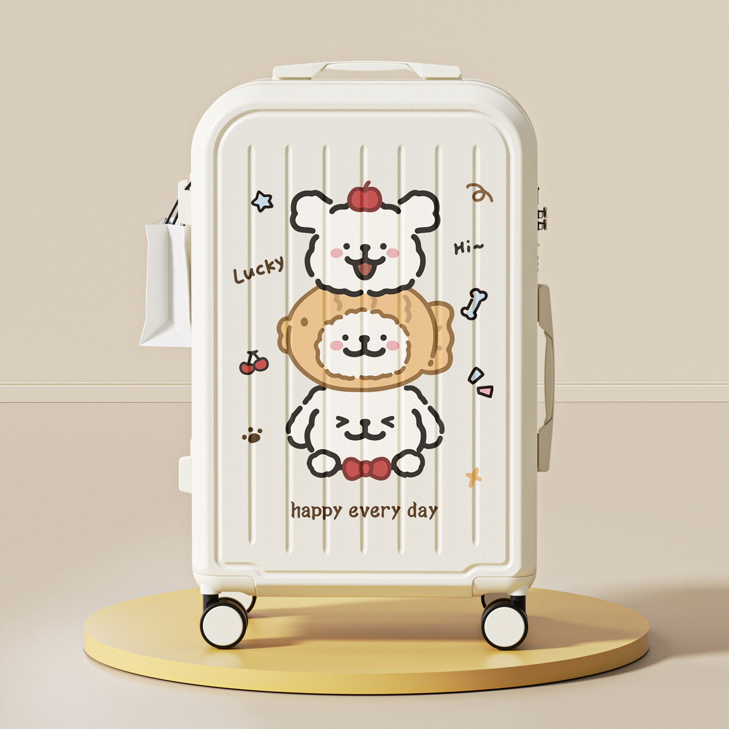 2025新款行李箱卡通多功能拉杆箱儿童学生住校旅行箱登机密码男女,箱包皮具/热销女包/男包,旅行箱,淘宝优惠券,粉丝福利购,淘宝优惠卷