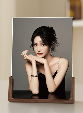 照片定制相框摆台洗婚纱照做成画框打印个人写真精修相片桌面摆件