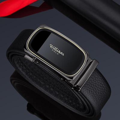 高端皮带男士真皮腰带自动扣正品