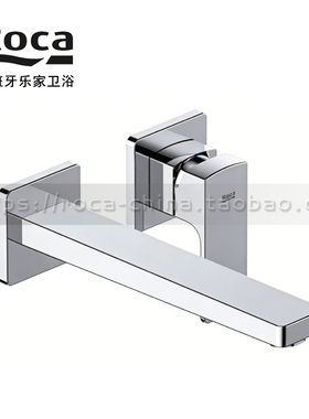 新款ROCA乐家艾格N入墙式面盆水龙头5A357HC0N含阀体长嘴分体式