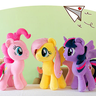 小马宝莉玩偶公仔碧琪毛绒玩具女孩公主娃娃睡觉抱枕马年吉祥礼物