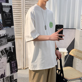 D321T036P35夏季新款发泡印短袖t恤男士潮牌半袖，男装T恤，电商D321A