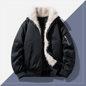 新款主推情侣棉衣男女宽松秋冬棉服百搭休闲Q1888-P105-，男装棉衣，电商D321A