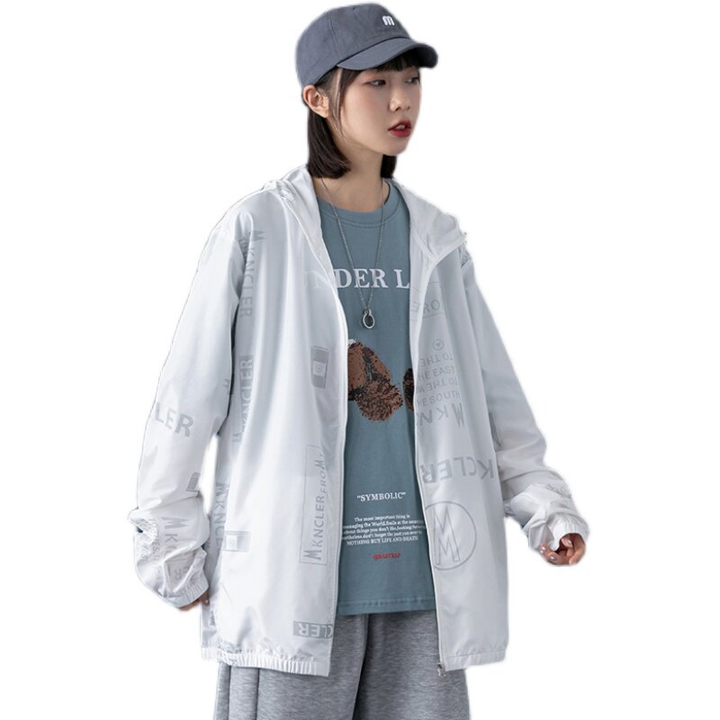 2022夏季冰丝防晒衣超薄款透气外套男女同款防晒服潮流F1050P50,男装夹克,电商D321A