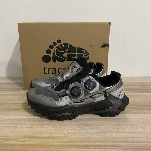 外贸正品Traceable大脚丫旋转扣双扣男女全地形防滑户外越野跑鞋
