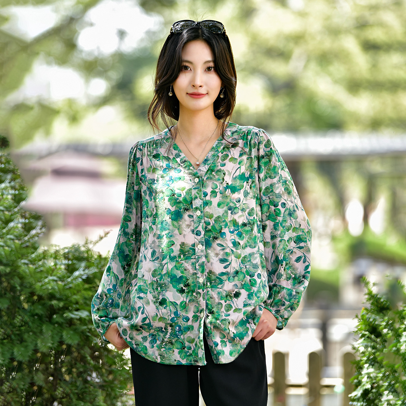 夏季新款棉绸开衫女宽松大码图片