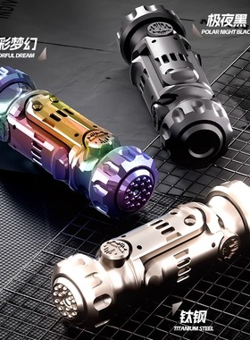 特工震爆弹EDC解压玩具全金属指尖陀螺啪啪币多功能组合黑科技