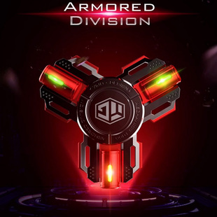 异爵发光指尖陀螺大人手指间金属减压玩具解压神器玩具礼物限定版