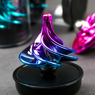 黑科技空气动力风动陀螺解压神器