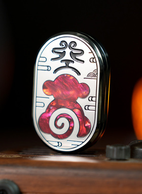 悟空机械旋转律动密集棘轮推牌EDC玩具解压神器减压海鲨同款轨道