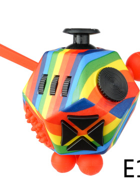 Fidget toy十二面减压手柄骰子捏捏乐发泄无聊多动症玩具解压神器