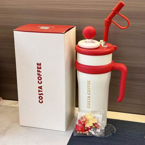 COSTA巨无霸316不锈钢保温杯好运搭子暴富杯1250ml大容量颜值高，
