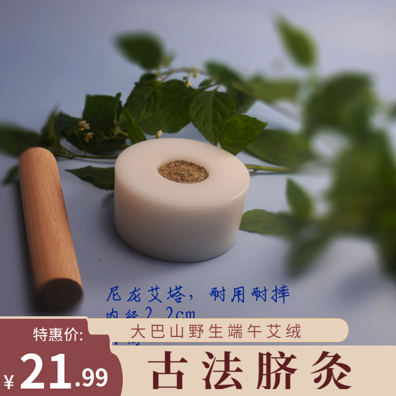 艾灸七灸气交灸尼龙模具艾塔成型器艾坨命门灸合府灸端午川艾