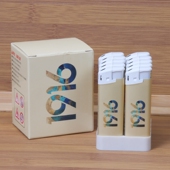 卓业一次性广告打火机不可调节火焰黄鹤楼1916系列10支电子明火