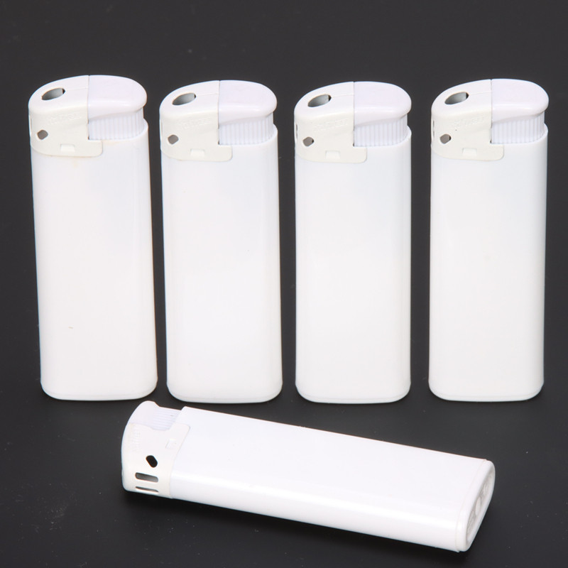 正品8013新海XINHAI纯白色加厚防爆一次性广告打火机定制订做10支