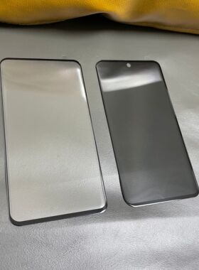 适用oppo findn2/1全屏外屏高清防窥钢化膜 黑色防爆膜屏幕保护膜