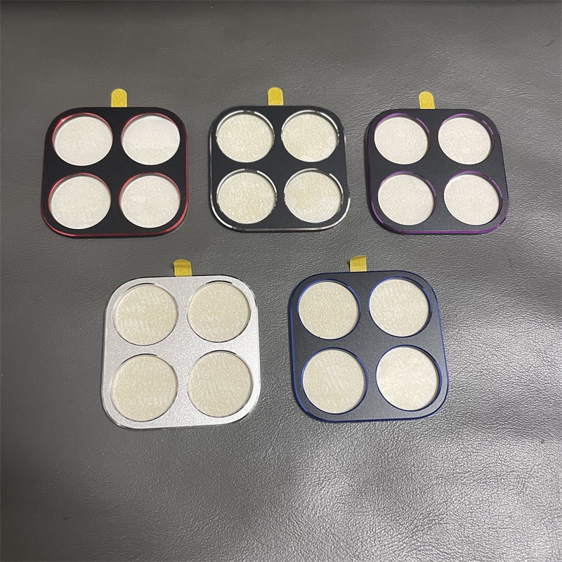 适用小米17镂空防刮磨砂金属镜头圈贴膜xiaomi17原彩色银色黑红紫蓝色镜头框摄像头保护贴拼色贴膜手机配件