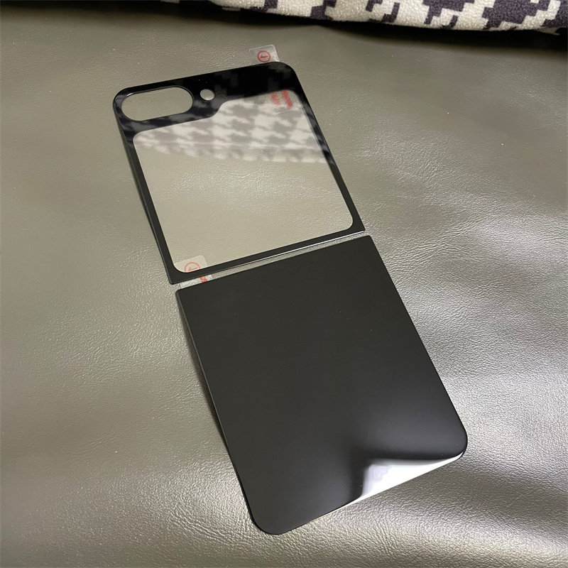 光面三星zflip5钢化玻璃后背贴膜