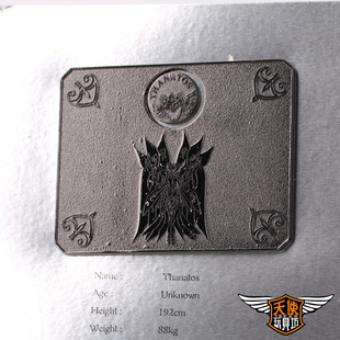 收藏合金 日本万代正版 圣衣神话 动漫周边模型 现货 铁牌