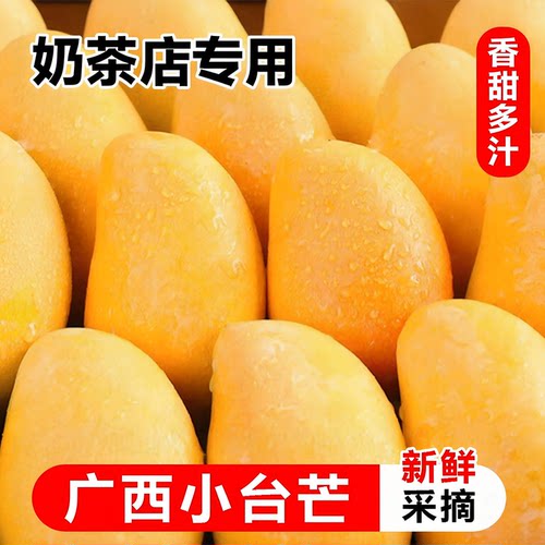 广西百色小台农芒果产地直发现摘新鲜包邮坏果包赔