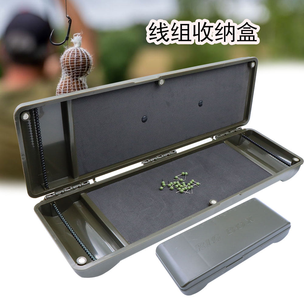 欧式子线多功能收纳盒钓鱼专用盒子大容量双面渔具垂钓配件欧鲤