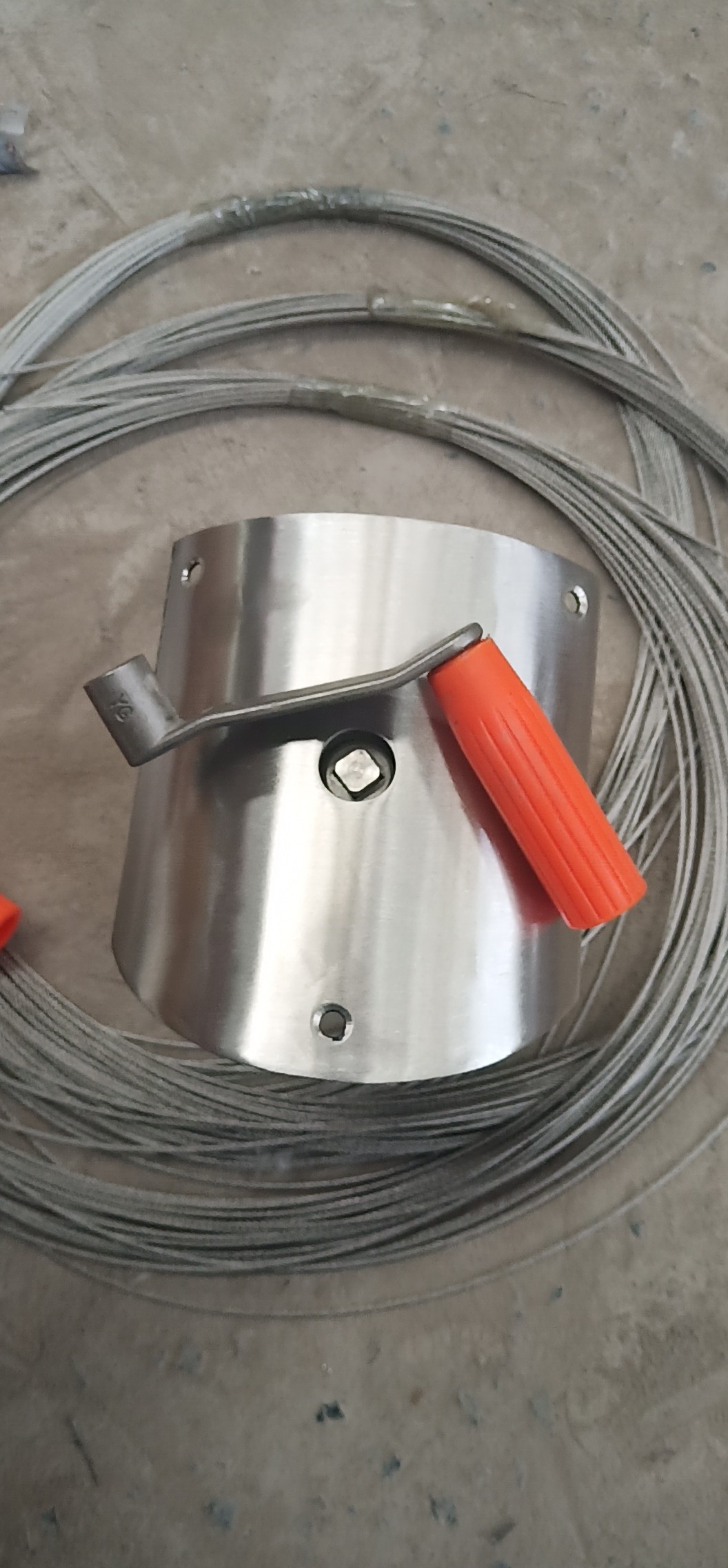 专用绳子球头手动摇把户外旗杆