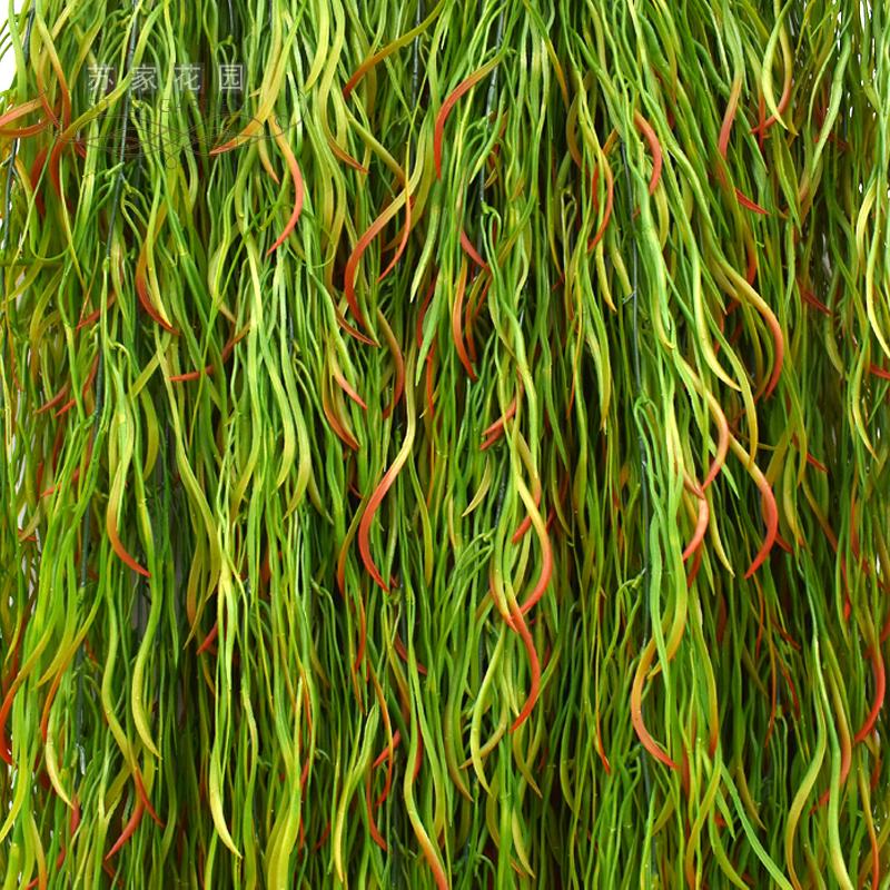 壁挂藤条植物墙婚庆影楼绿叶子