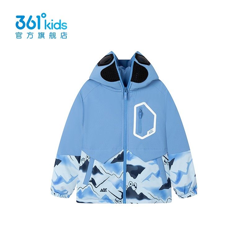 【商场同款】361童装男童奥特曼羽绒服冬季新款小童保暖防风外套