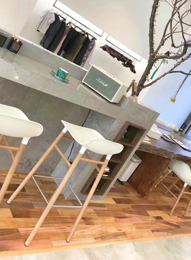 丹麦  Barstool 65 cm 吧台椅高脚凳 金属腿黑色灰色白色