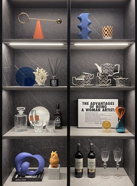 简约现代样板间软装摆件家居饰品