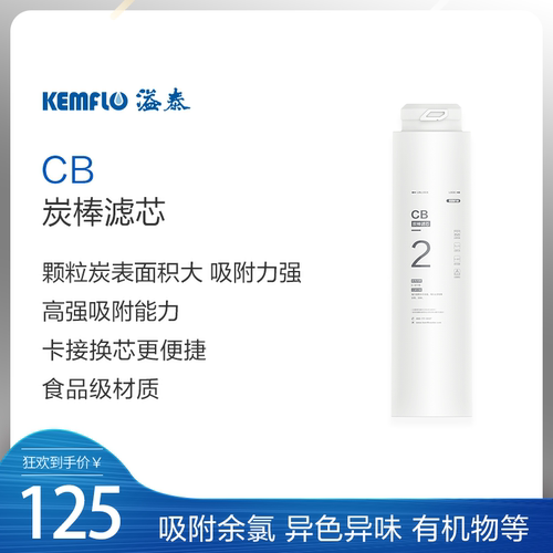 溢泰抛弃式烧结椰壳滤芯