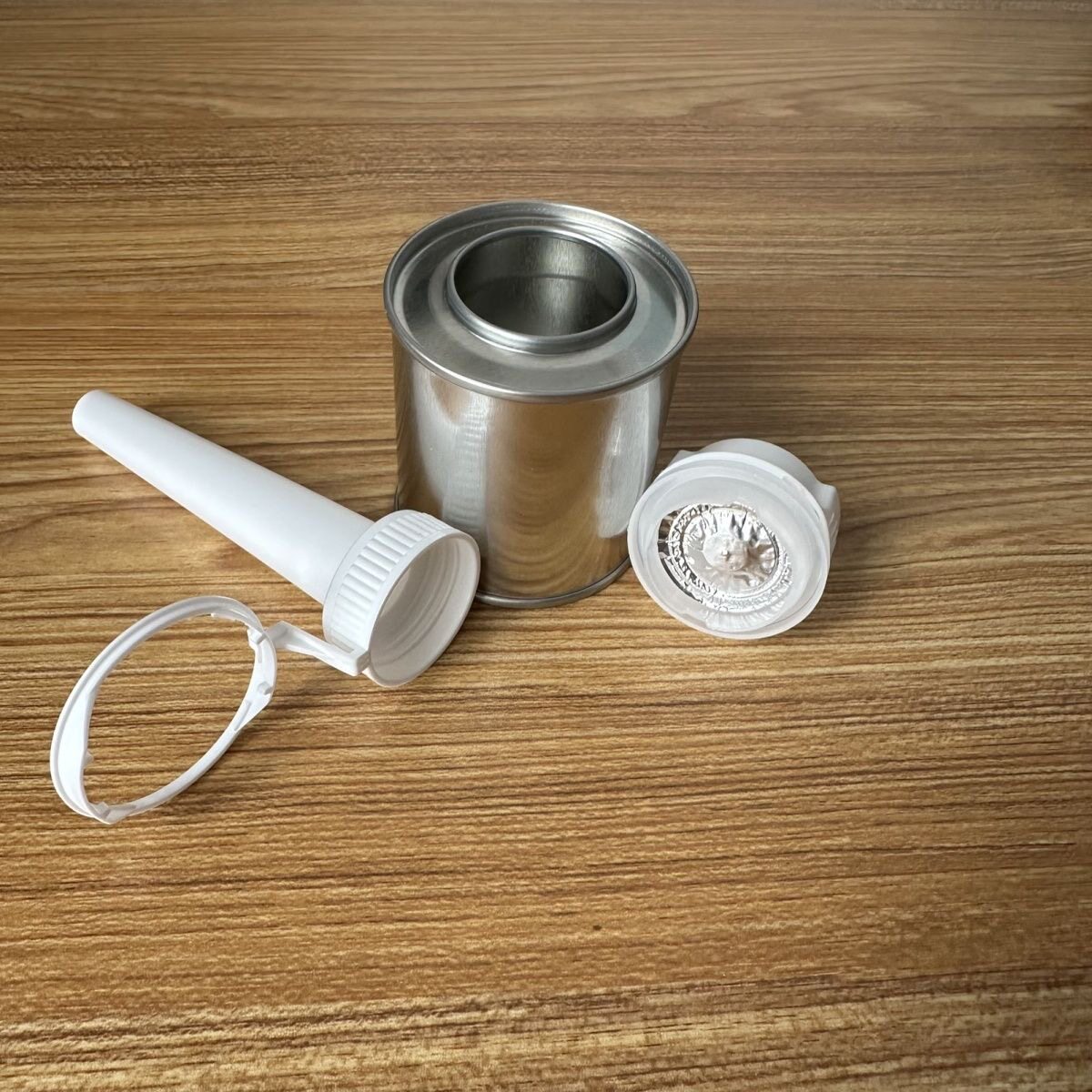 奔驰宝马奥迪大众燃油宝汽油燃油添加剂铁罐全套包装铁罐盖子漏斗