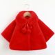 25新款 儿童新年服女童披风仿皮草披肩仿兔毛小孩斗篷宝宝拜年服潮