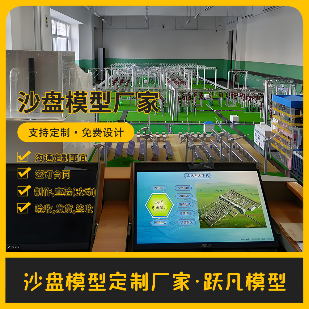 变电所变电站沙盘模型定制配电设施模型制作高压电网模型定做