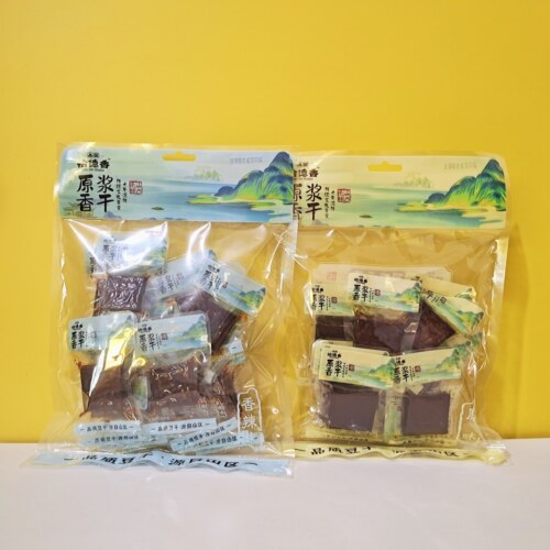 恰德香原浆香干老式酱干盐卤干