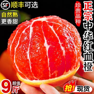 血橙新鲜水果秭归中华红橙子10斤当季整箱雪橙大果南赣脐甜果冻橙