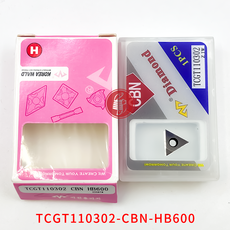 万龙达金刚石刀片 高端CBN TCGT110304/08-CBN-HB600加工淬火件