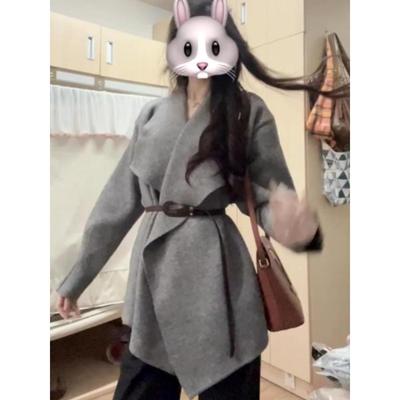 灰色毛衣女秋冬季2025新款