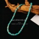 新中式 国风绿色花纹玛瑙女士项链复古锁骨链淡水珍珠高级43