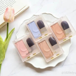 日本Excel2023新品单色腮红高光阴影粉细腻提亮SB01SB02带刷子