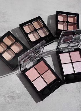 日本KATE凯朵四色眼影盘透明感低饱和白开水RD-1 OR-1 PK-1 OR-2