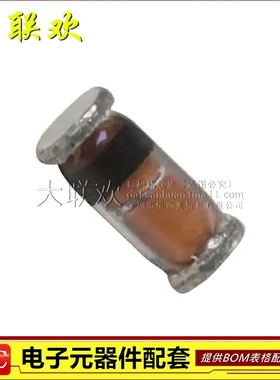 200个 原装 PMLL4148L,115 LL34/SOD80C 圆柱玻璃75V0.2A