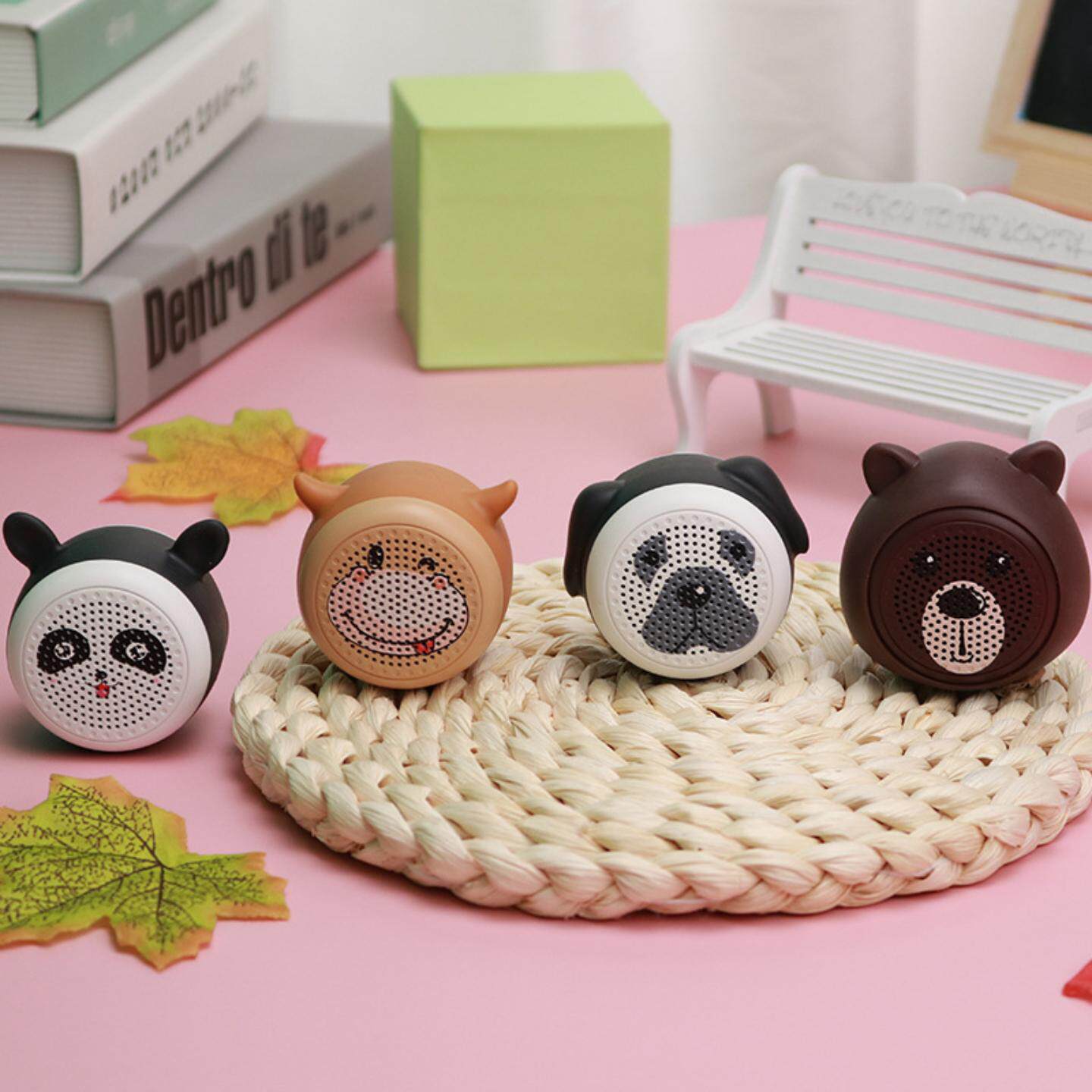 创意无线mini式挂绳蓝牙音箱可爱萌宠卡通小型音响低音炮