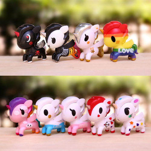 梦幻独角兽彩虹小马少女心公仔