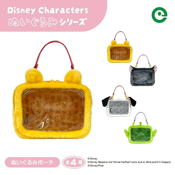 日本正版 迪士尼Disney痛包 噗噗 三眼仔 斑点狗 费加罗