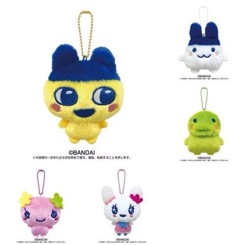 预售日本三丽鸥 拓麻歌子联名丑萌挂件 麻每吉毛绒玩偶 周边