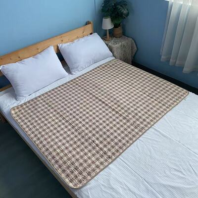 纯棉小尺寸床盖绗缝夹棉隔脏垫